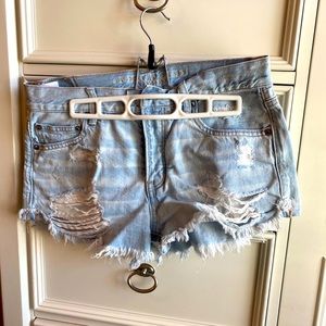 american eagle jean shorts
